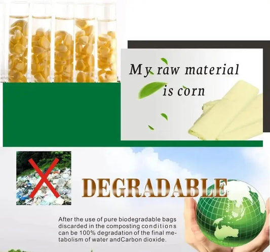 What are compostable products made from?