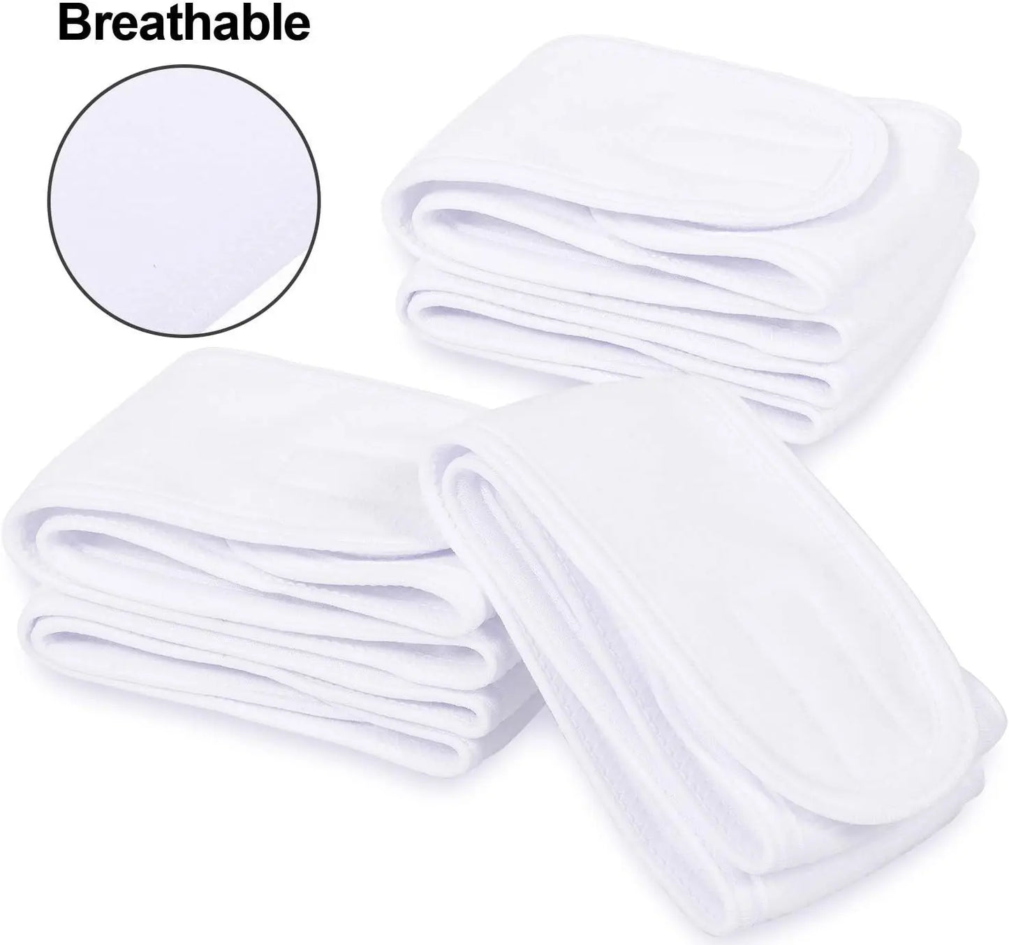 Zero Waste Co - 100% Biodegradable Bamboo and Cotton Reusable Makeup Headband