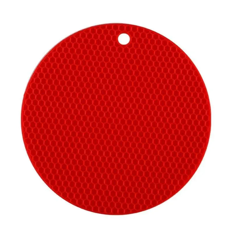 Zero Waste Co - Round Silicone Non-slip Heat Resistant / Insulation Mat Coaster