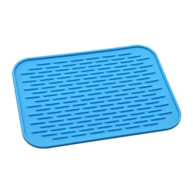 Zero Waste Co - Soft silicone tableware mat anti slip heat resistant kitchen pad dish coaster