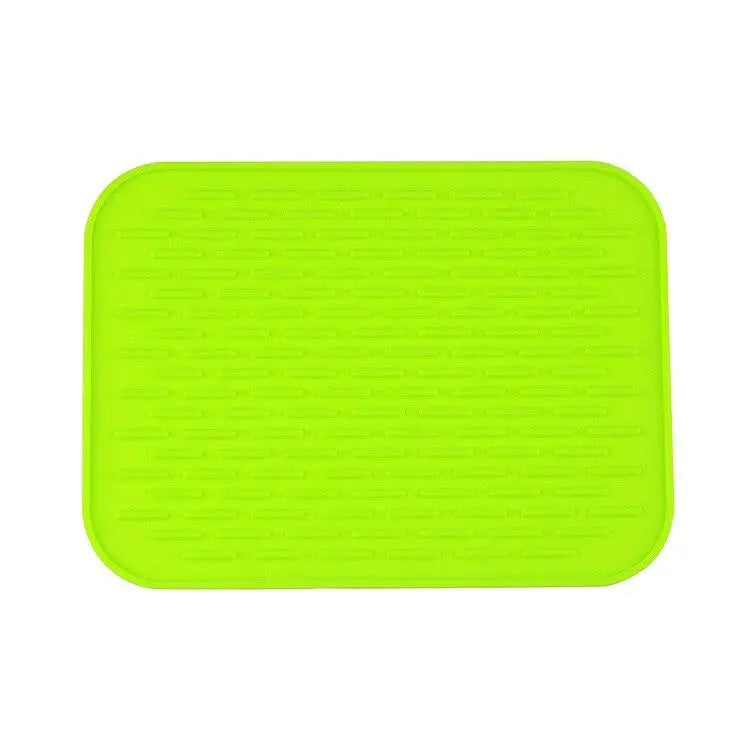 Zero Waste Co - Soft silicone tableware mat anti slip heat resistant kitchen pad dish coaster