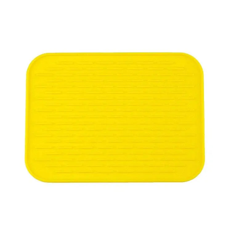 Zero Waste Co - Soft silicone tableware mat anti slip heat resistant kitchen pad dish coaster