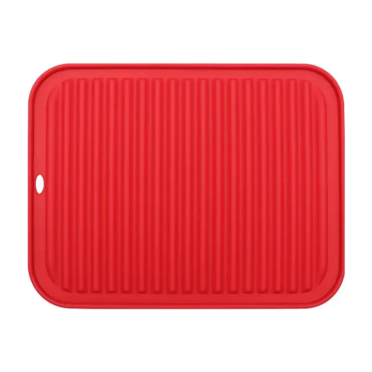 Zero Waste Co - Soft silicone tableware mat anti slip heat resistant kitchen pad dish coaster foldable