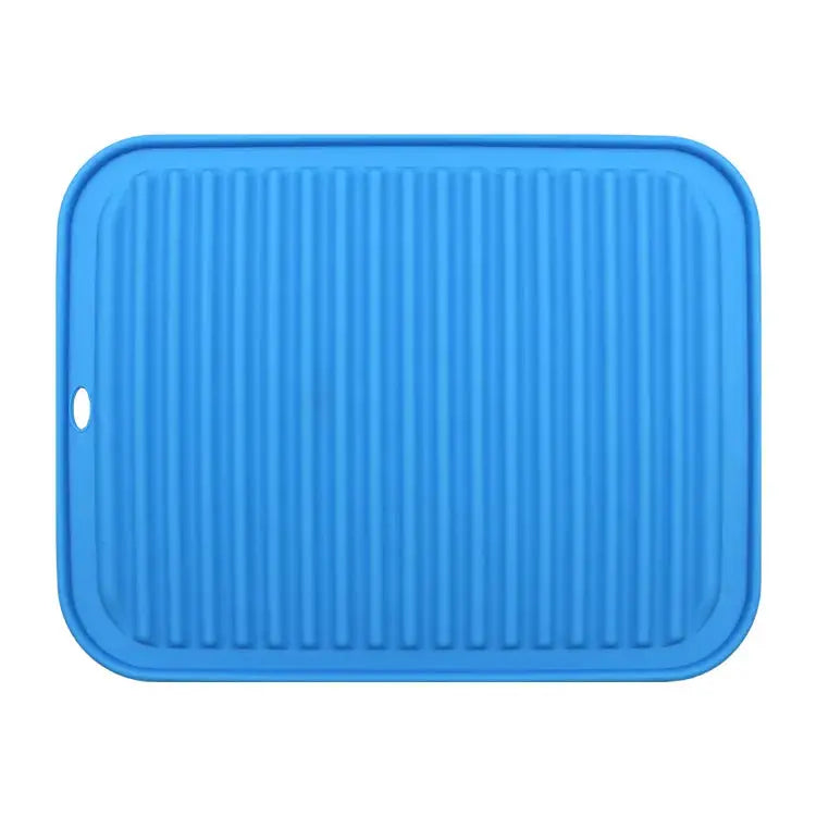 Zero Waste Co - Soft silicone tableware mat anti slip heat resistant kitchen pad dish coaster foldable