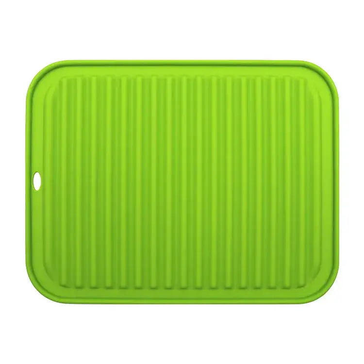 Zero Waste Co - Soft silicone tableware mat anti slip heat resistant kitchen pad dish coaster foldable