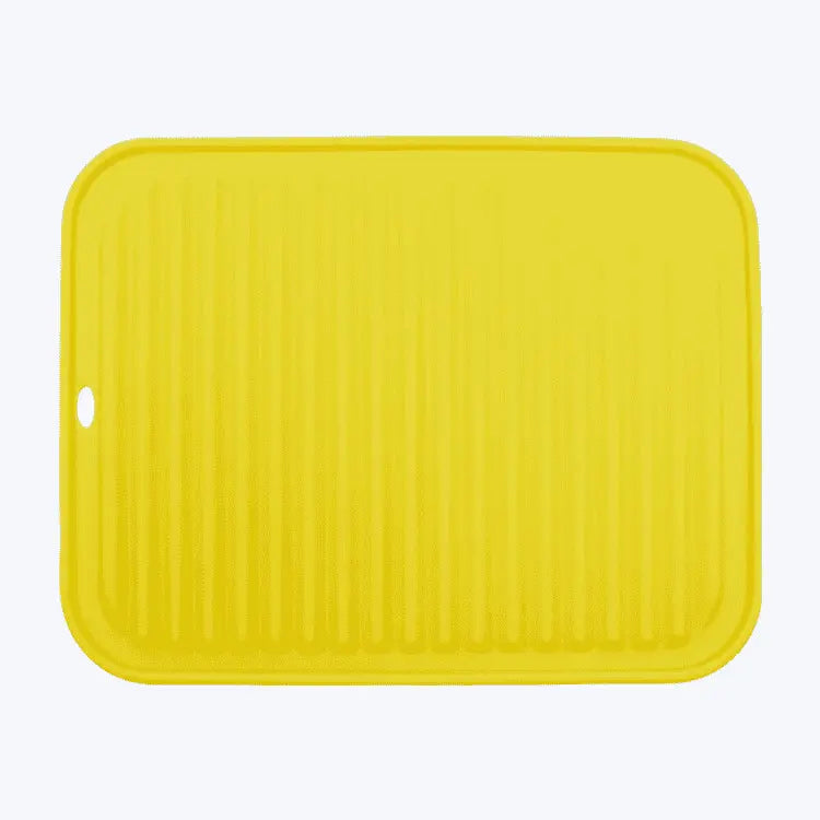 Zero Waste Co - Soft silicone tableware mat anti slip heat resistant kitchen pad dish coaster foldable