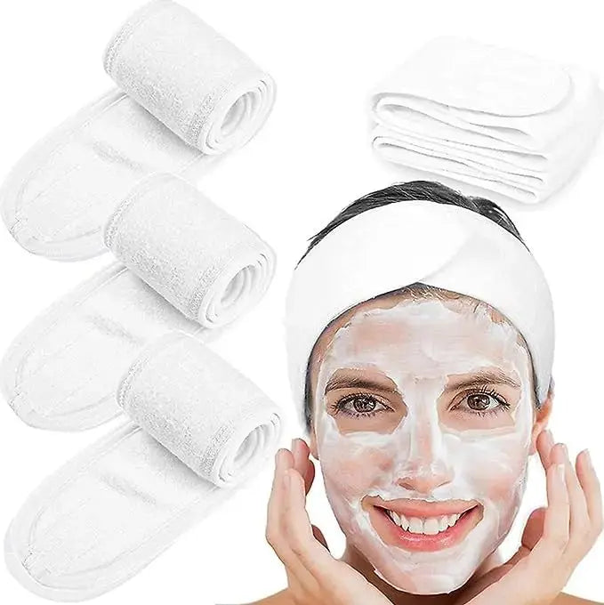 Zero Waste Co - 100% Biodegradable Bamboo and Cotton Reusable Makeup Headband