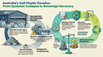 The Sovereign Recycling Dilemma: Structural Failures and Global Dependency in Australia’s Soft Plastic Packaging Sector