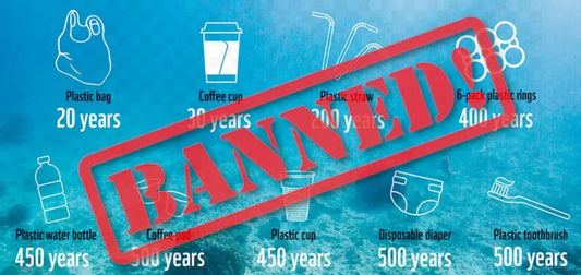 Australian States are to ban single-use plastics - or already have.