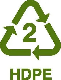 Recycling Symbols: 2 – HDPE – High density Polyethylene
