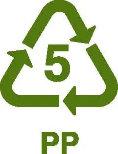 Recycling Symbols: 5 – PP – Polypropylene