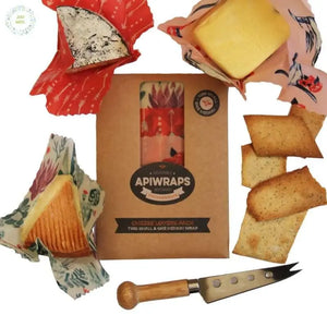 Zero Waste Co - Apiwraps Australian Made reusable Beeswax Wraps - Everyday wraps!