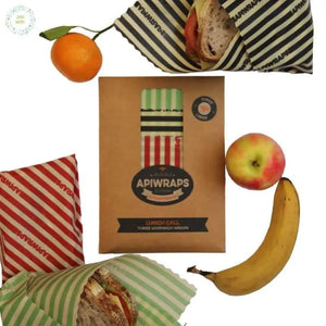 Zero Waste Co - Apiwraps Australian Made reusable Beeswax Wraps - Everyday wraps!