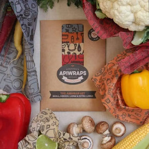 Zero Waste Co - Apiwraps Australian Made reusable Beeswax Wraps - Everyday wraps!