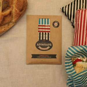 Zero Waste Co - Apiwraps Australian Made reusable Beeswax Wraps - Everyday wraps!