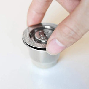 Zero Waste Co - Capsule For Nespresso - 2 In 1 Usage Refillable Capsule Crema Espresso Coffee Filter