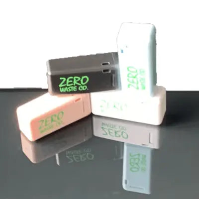 Zero Waste Co - Collapsible Reusable Metal Stainless Steel Straw with container