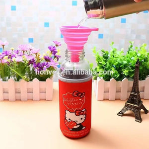 Zero Waste Co - Easy Pour Collapsible Silicone Funnel no more mess