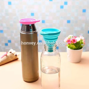 Zero Waste Co - Easy Pour Collapsible Silicone Funnel no more mess