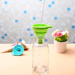 Zero Waste Co - Easy Pour Collapsible Silicone Funnel no more mess