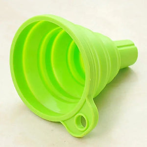 Zero Waste Co - Easy Pour Collapsible Silicone Funnel no more mess