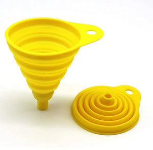Zero Waste Co - Easy Pour Collapsible Silicone Funnel no more mess