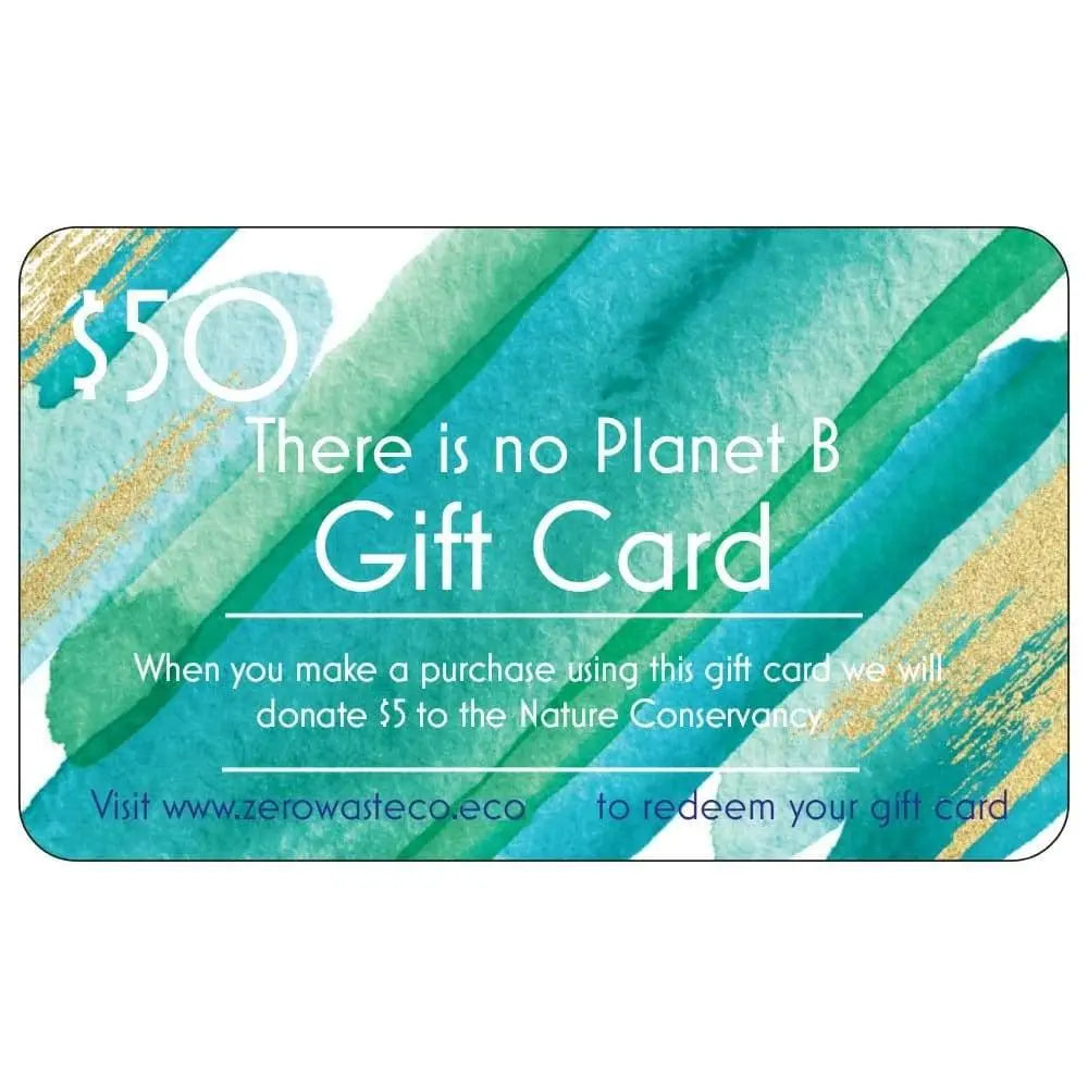 Zero Waste Co - Eco-Gift Cards - Choose from $20, $50 or $100