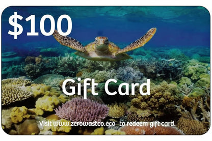 Zero Waste Co - Eco-Gift Cards - Choose from $20, $50 or $100