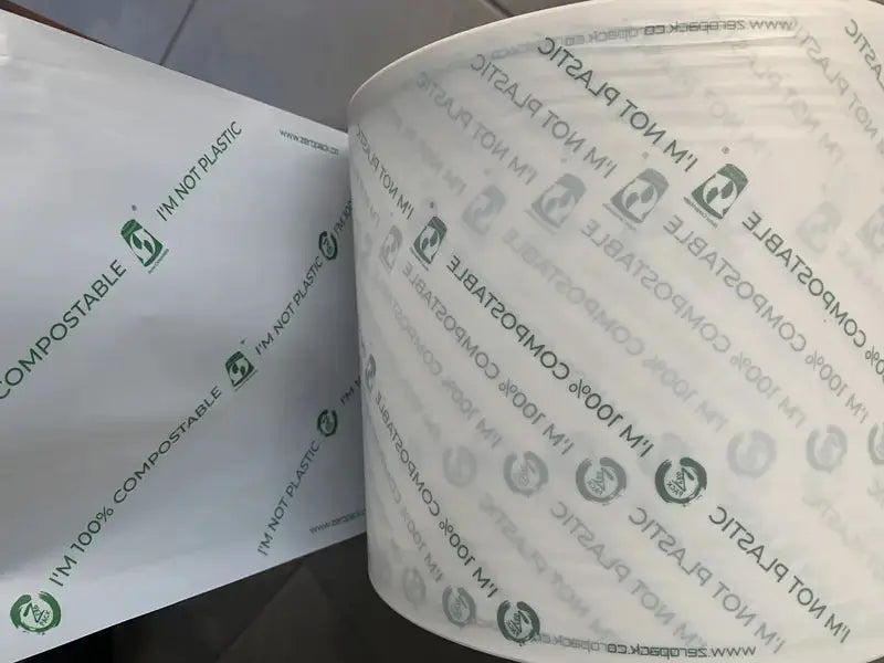 Compostable Packaging Samples - Mailers, Labels, Bubble Wrap – Zero ...