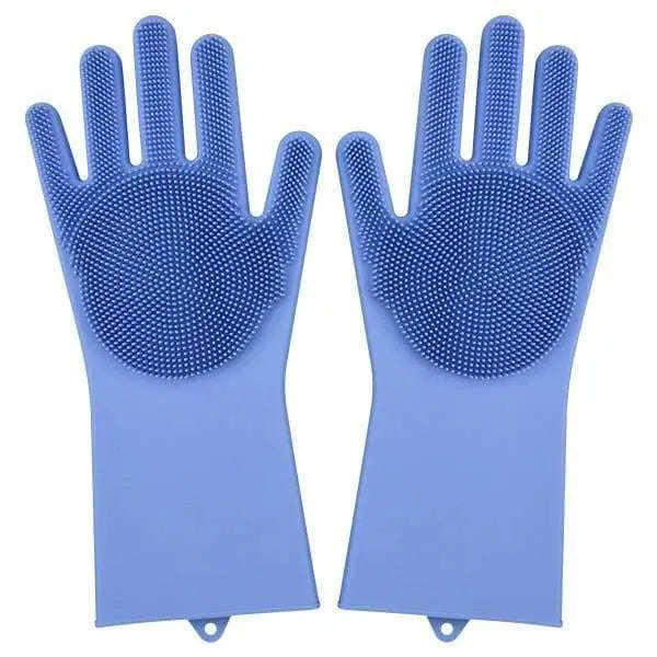 0714A Reusable Silicone Cleaning Brush Scrubber Gloves (Multicolor) at Rs  75.00, सिलिकॉन ग्लव्स, सिलिकॉन दस्ताने - Deodap International Private  Limited, Rajkot