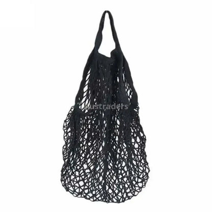 Zero Waste Co - Recycled Cotton Reusable String Shopping Tote Bag