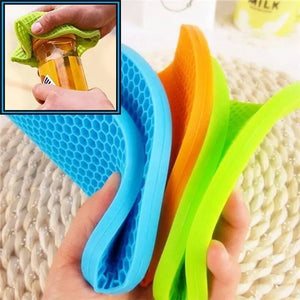 Zero Waste Co - Round Silicone Non-slip Heat Resistant / Insulation Mat Coaster