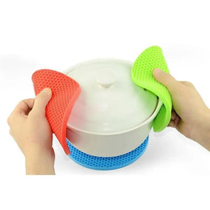 Zero Waste Co - Round Silicone Non-slip Heat Resistant / Insulation Mat Coaster