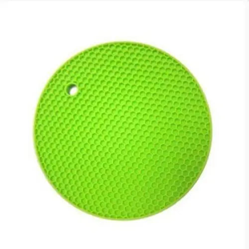 Zero Waste Co - Round Silicone Non-slip Heat Resistant / Insulation Mat Coaster