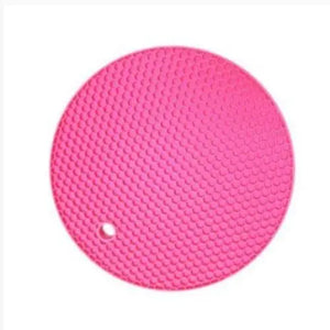 Zero Waste Co - Round Silicone Non-slip Heat Resistant / Insulation Mat Coaster