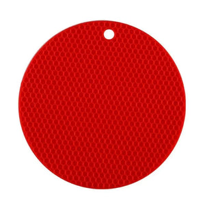 Zero Waste Co - Round Silicone Non-slip Heat Resistant / Insulation Mat Coaster