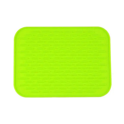 Zero Waste Co - Soft silicone tableware mat anti slip heat resistant kitchen pad dish coaster