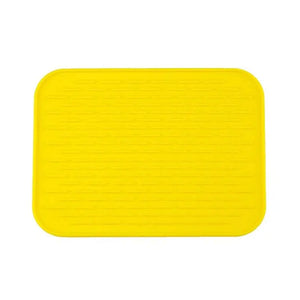 Zero Waste Co - Soft silicone tableware mat anti slip heat resistant kitchen pad dish coaster