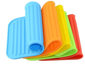Zero Waste Co - Soft silicone tableware mat anti slip heat resistant kitchen pad dish coaster foldable