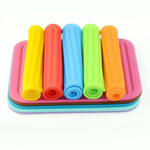 Zero Waste Co - Soft silicone tableware mat anti slip heat resistant kitchen pad dish coaster foldable