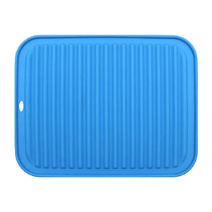 Zero Waste Co - Soft silicone tableware mat anti slip heat resistant kitchen pad dish coaster foldable