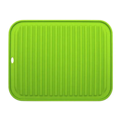 Zero Waste Co - Soft silicone tableware mat anti slip heat resistant kitchen pad dish coaster foldable