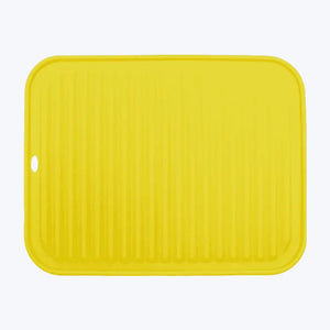Zero Waste Co - Soft silicone tableware mat anti slip heat resistant kitchen pad dish coaster foldable