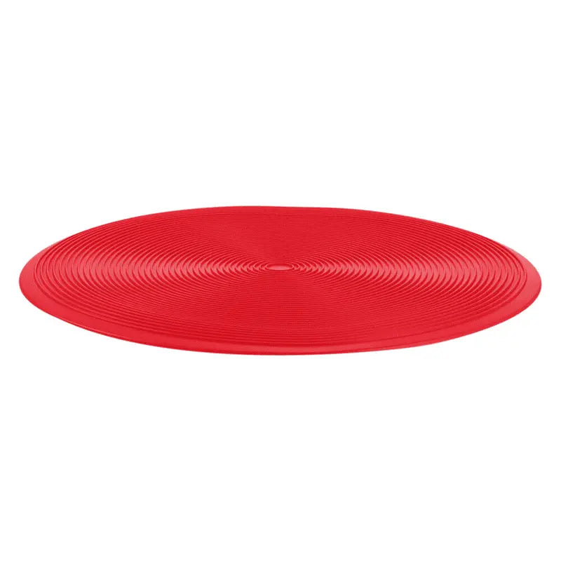 Zero Waste Co BPA Free Round Microwave Safe Non Stick Silicone Baking Mat in Red