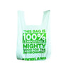 Zero Waste Co Custom 100% Sustainable, Compostable Biodegradable Shopping Bags, produce bags and packaging