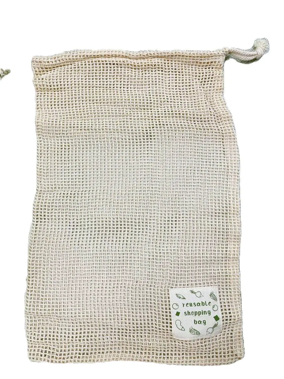 Eco-Friendly Reusable Cotton Produce Bags – Washable and Durable for Grocery Shopping