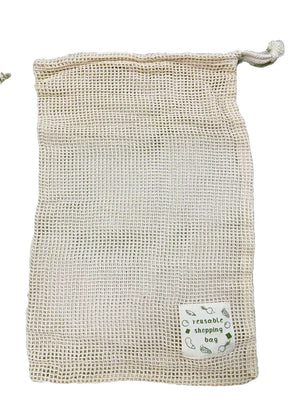 Eco-Friendly Reusable Cotton Produce Bags – Washable and Durable for Grocery Shopping