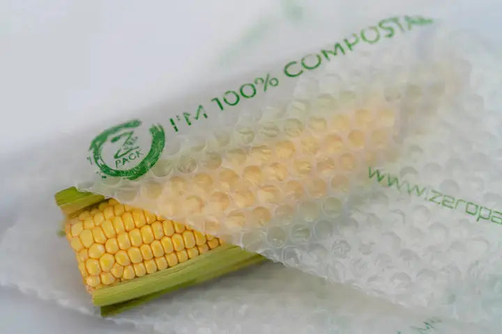 Zero Pack ABA Certified 100% Compostable, Sustainable Bubble Wrap - Zero Waste Co