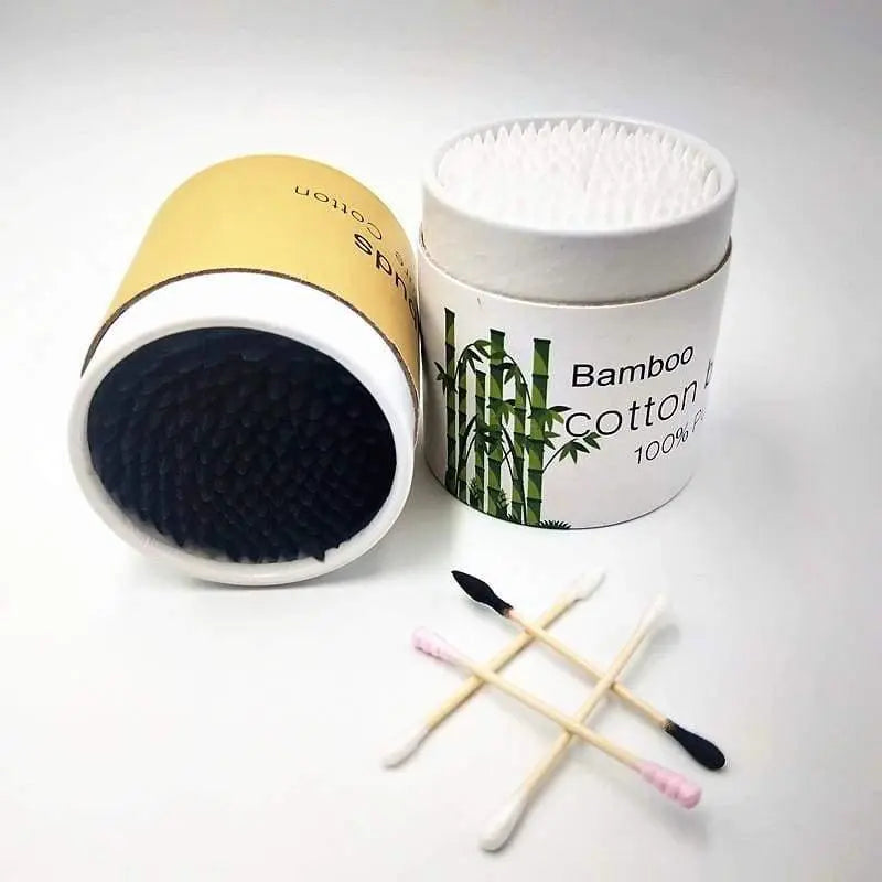 Zero Waste Co - Zero Waste bamboo stick cotton buds/swab/q-tip for cleaning/make up