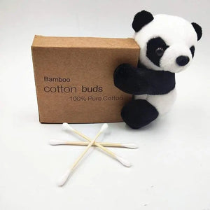 Zero Waste Co - Zero Waste bamboo stick cotton buds/swab/q-tip for cleaning/make up